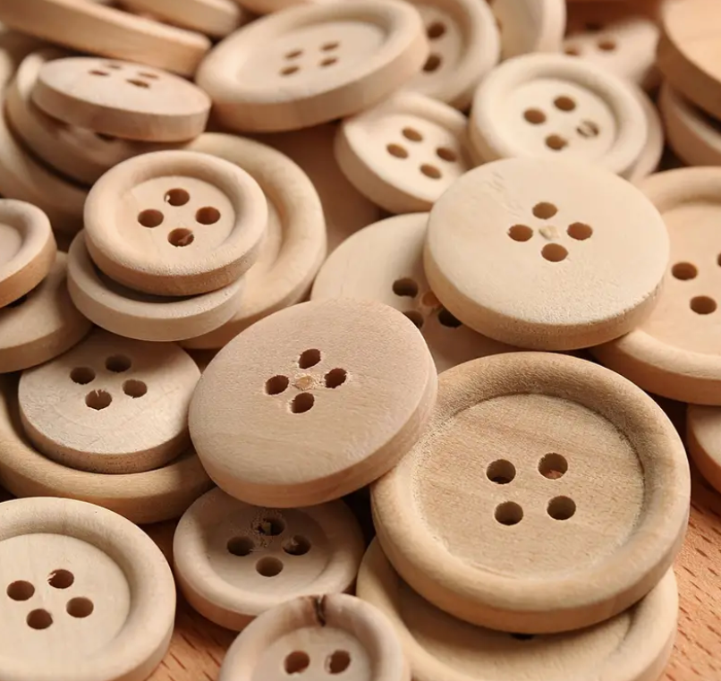 Mixed wooden  buttons | Art & Craft