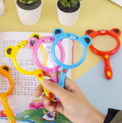 60mm Handheld Magnifier Glass for Kids