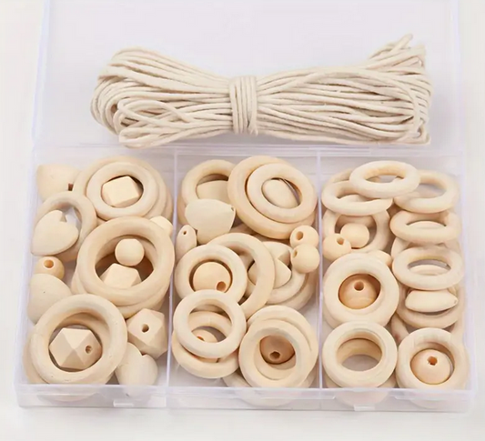 DIY Wooden Bead Kit | Crafting