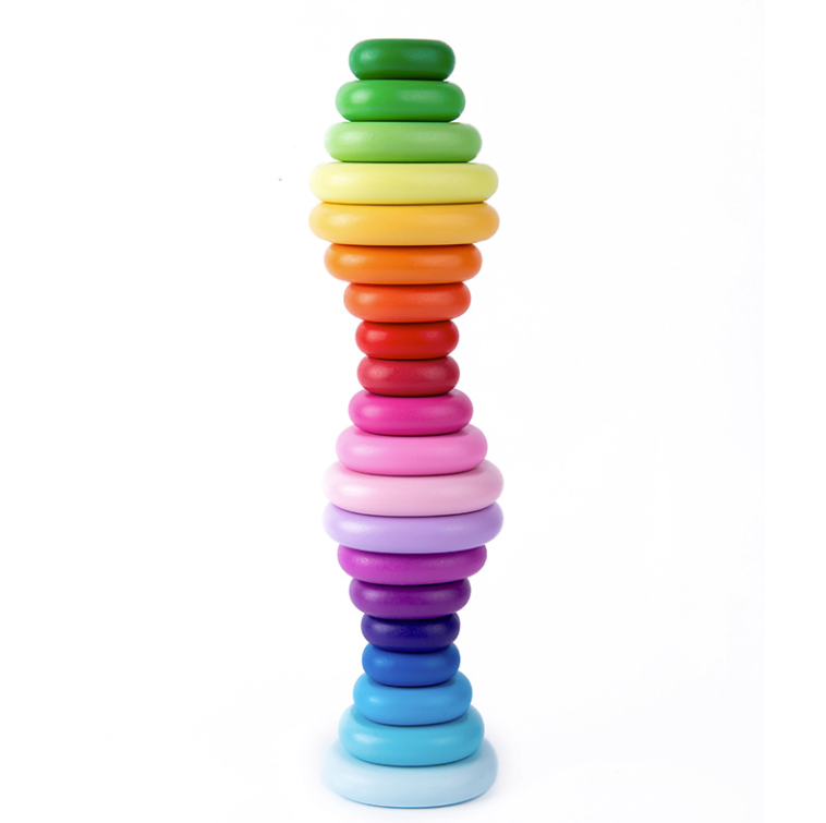 Rainbow Stone Toy for Children