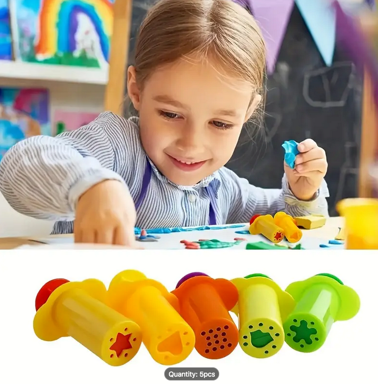 Kids Play Dough Extruder Set